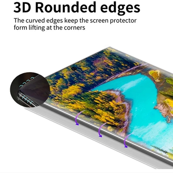 💥💥💥5/$25 Tempered Glass Screen Protector for Samsung Galaxy Note 10 Plus - Picture 3 of 7